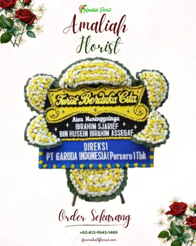 Papan Bunga Duka di Setu